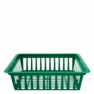 Корзина 119094 д/цибулиних 252*277*72 прямокутна (зелен)