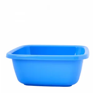 Таз 121044 квадратний 14л (блакит.)