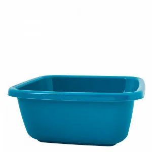 Таз 121044 квадратний 14л (бірюзовий)