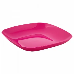 Тарілка 167063 250*250*30 0,9л (т.рожева)