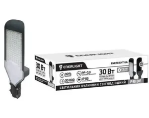 Світильник ENERLIGHT LED вуличний "PRIDE"  30Вт 6500K