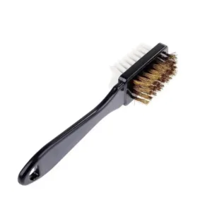 Щітка д/замші та нубуку з гумою двостороння, пластик