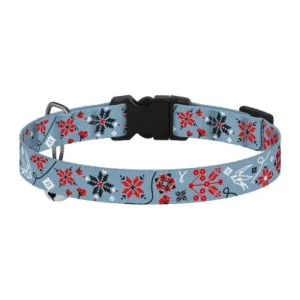 44/8813 Нашийник для Собак Барксі Urban Патріотичний заст.пластик (Обхв-18-28см Шир-10мм) Калина