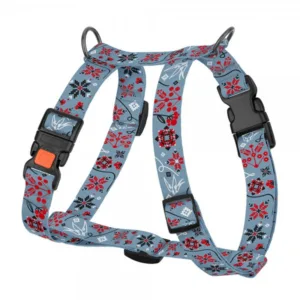73/8813 Шлея для собак Н-подібна Барксі Патріотична 16мм(обхв грудей 36-60см,обхв шиї 20-30см) Калина