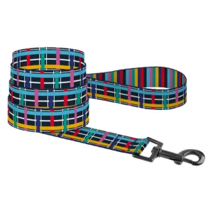 59/8718 Повідець для Собак Bronzedog Urban ART (довж-152 см шир-10 мм) Клітинка