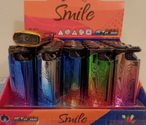 Запальничка 705 турбо-джет "Тризуб" металік