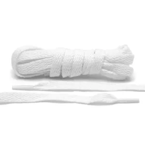 Шнурівки ПЛОСКІ білі