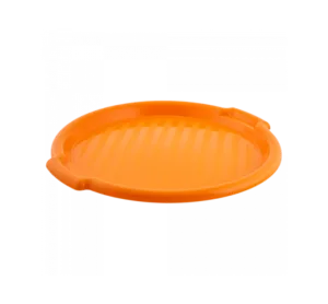 Таця 167098 кругла d388,5*24,5 (св.оранж)