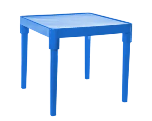 Стіл "Альф" квадратний 100026 дитячий (малий (сиз.блак./б.роза)