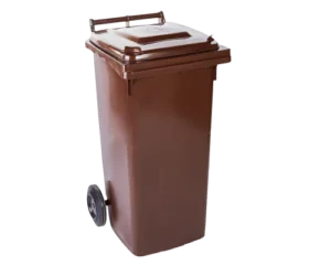 Кришка 123013 контейнера для ТПВ 240 л (т.корич.)