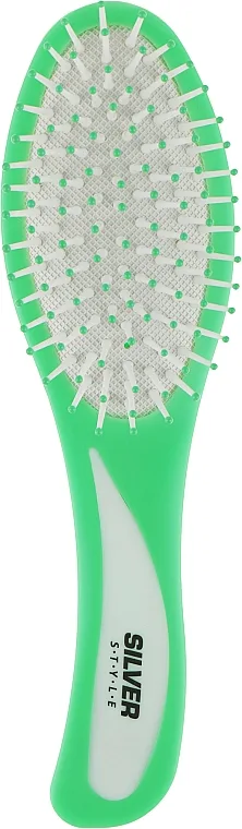 Щітка PM 9581 масажна Зелена з білим