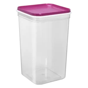 Ємкість 169058 "Фікс" для сип.продуктів 0,6л (проз/т.рожев PS)