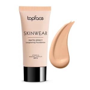 TopFace PT468 Тонал.крем "Skinwear Matte Effect Foundation" 30мл(№03)