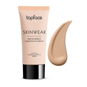 TopFace PT468 Тонал.крем "Skinwear Matte Effect Foundation" 30мл(№04)