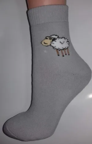 арт 118 (23-25, 331 овечка/св.сірий)махра,сер.мод.,новоріч.,Ж.НП