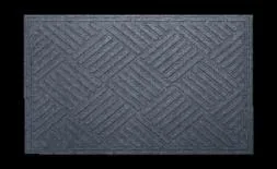 Килимок К-503-1 (90*60 сірий ) побутов.текстил.