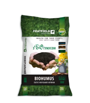 "Універсальний з біогумусом" "PEATFIELD