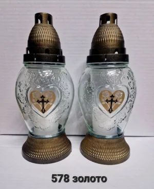 Лампадка 578 прозора (скло)