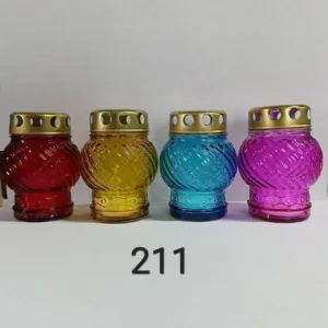 Лампадка 211 (скло) метал/кр