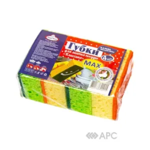Happy House Губка кухонна Класика MAX 4шт
