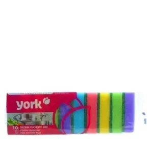 YORK 3005 Губка кухонна 10шт MINI