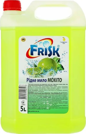 FRISK Рідке мило "Мохіто" 5,0л.