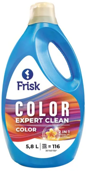 FRISK Гель д/прання 2в1 EXPERT CLEAN Color 5,8 л