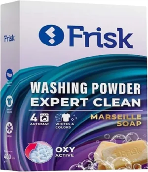 Frisk Прал. порошок Універсал "Марсельське мило EXPERT CLEAN" (автомат) 400г