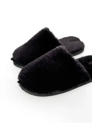 Капці 11163 домашні чол HS-LUX хутряні графіт р.40/41