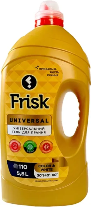 FRISK GOLD Гель д/прання 5,5л Універсал