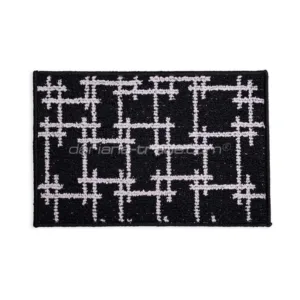Килимок д/підлоги тафтинговий MINI 40*60см полоса чорний/сіра 1000007892