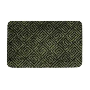 Килимок під двері BUDGET 40*60 см зелений 1000007882