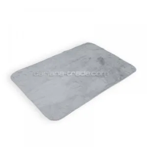 Килимок д/підлоги з еко-хутра Moon 60*90 см св. сірий 1000008767