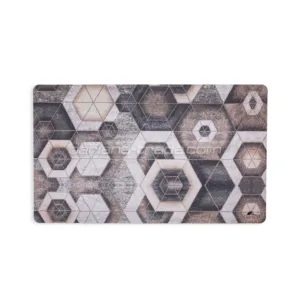 Килимок д/підлоги універ. ПРІНТ 60*90см шестикутн. 1000008693