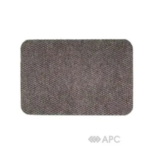 Килимок під двері TOPSALE 40*60 сірий 1000007890