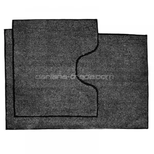 НБ килимків д/ванних кімнат STANDARD PLUS 60*50+60*90 темно-сірий 1000009335