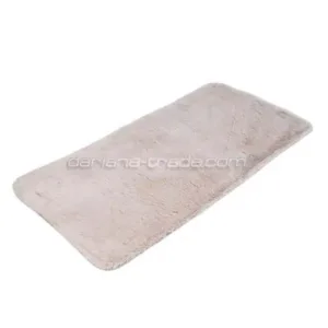 Килимок д/підлоги з еко-хутра 60*120см ванільно-беж. 1000008719