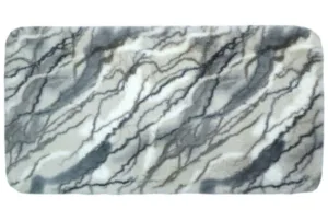 Килимок д/підлоги з еко-хутра  60*120см Мармур 1000007267