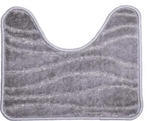 Килимок д/ванних кімнат поліпроп. ECONOM U-cat 50*40 срібний 1000008815