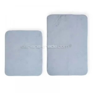 НБ килимків д/підлоги з еко-хутра Moon 50*60+60*90 см св. сірий 1000009443