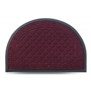 Килимок під двері п/д MX 40x60 (півколо) бордо 1000008648