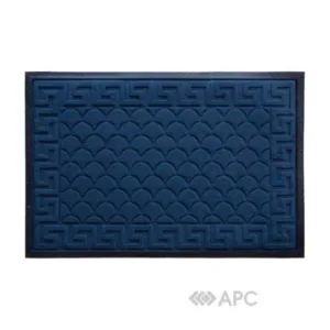 Килимок під двері п/д MX 45x75 т.синій 1000009310