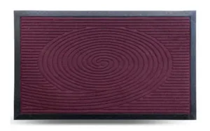 Килимок під двері п/д MX 60x90 бордо 1000009314