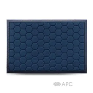 Килимок під двері п/д MX 60x90 т.синій 1000009318