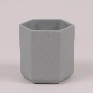 Горщик 10942251 для сукулентів №7 крихта металік 0,35л